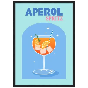 Aperol Spritz Retro Wall Art