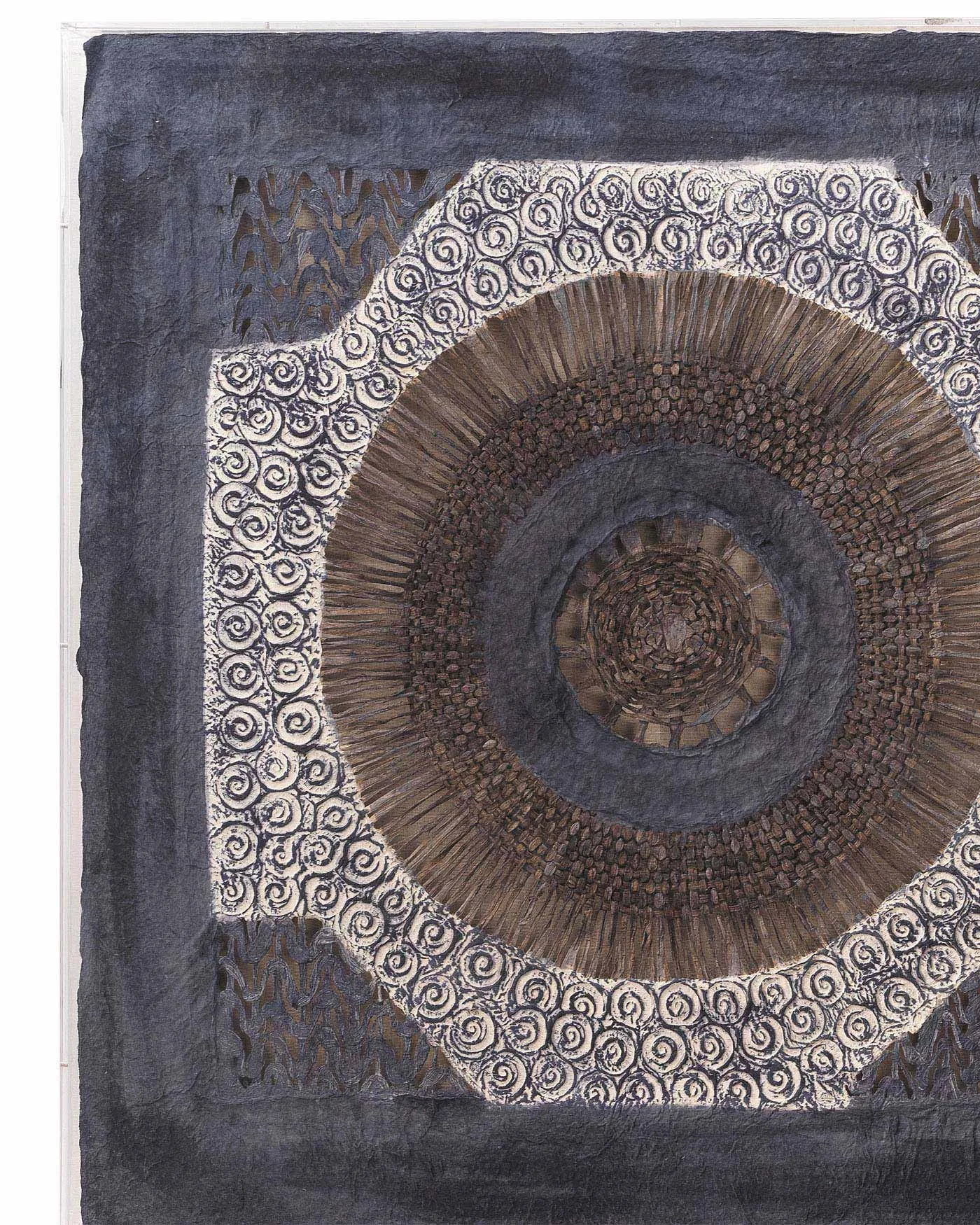 Batik Square Framed Wall Art