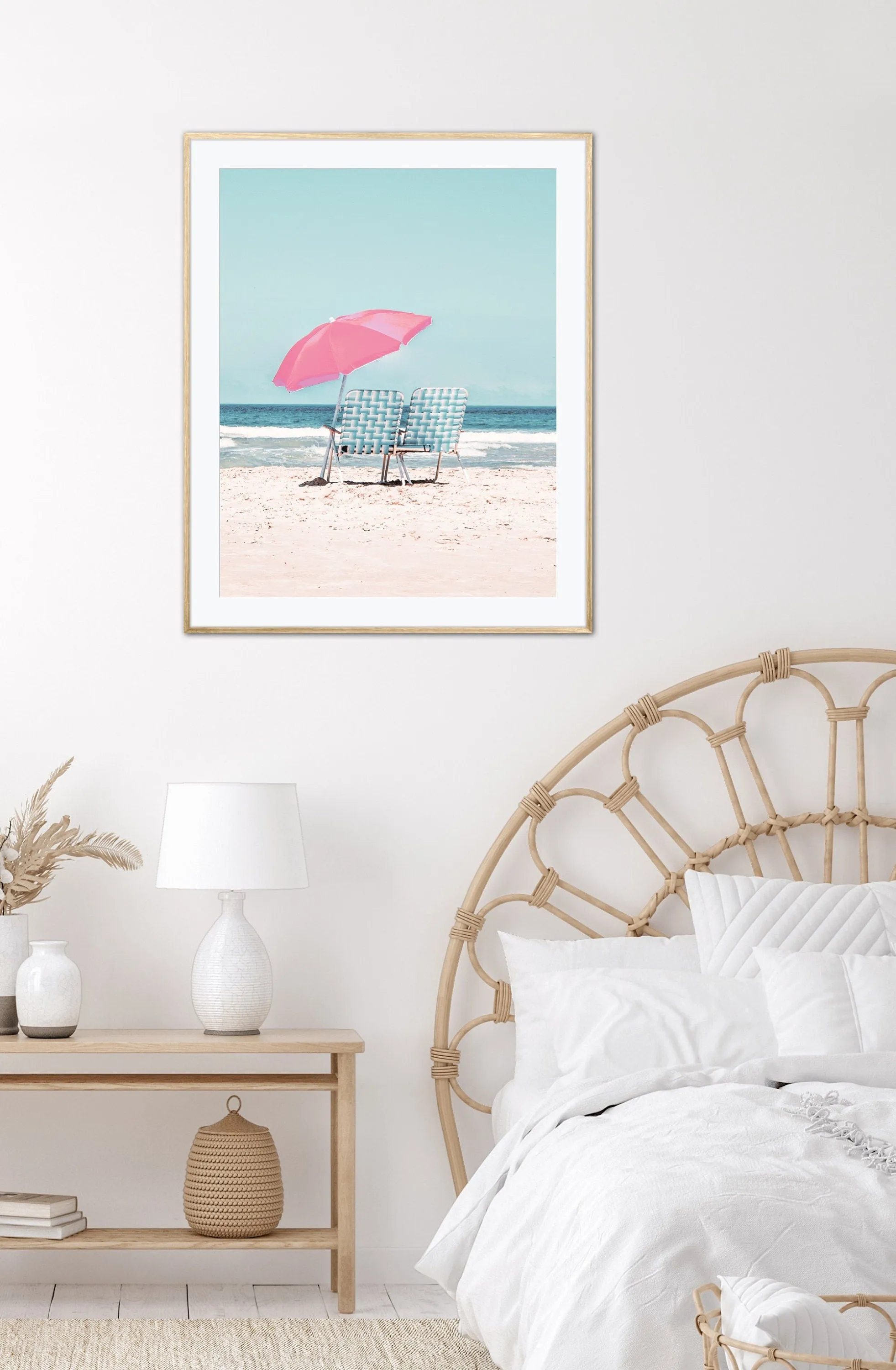 Beach Picture Set Of Two PRINTABLE WALL ART, Aerial Ocean Print, Coastal Wall Art, Pastel Beach Print, Blue Decor, Digital Download, Coastal Print Set, Surf Poster