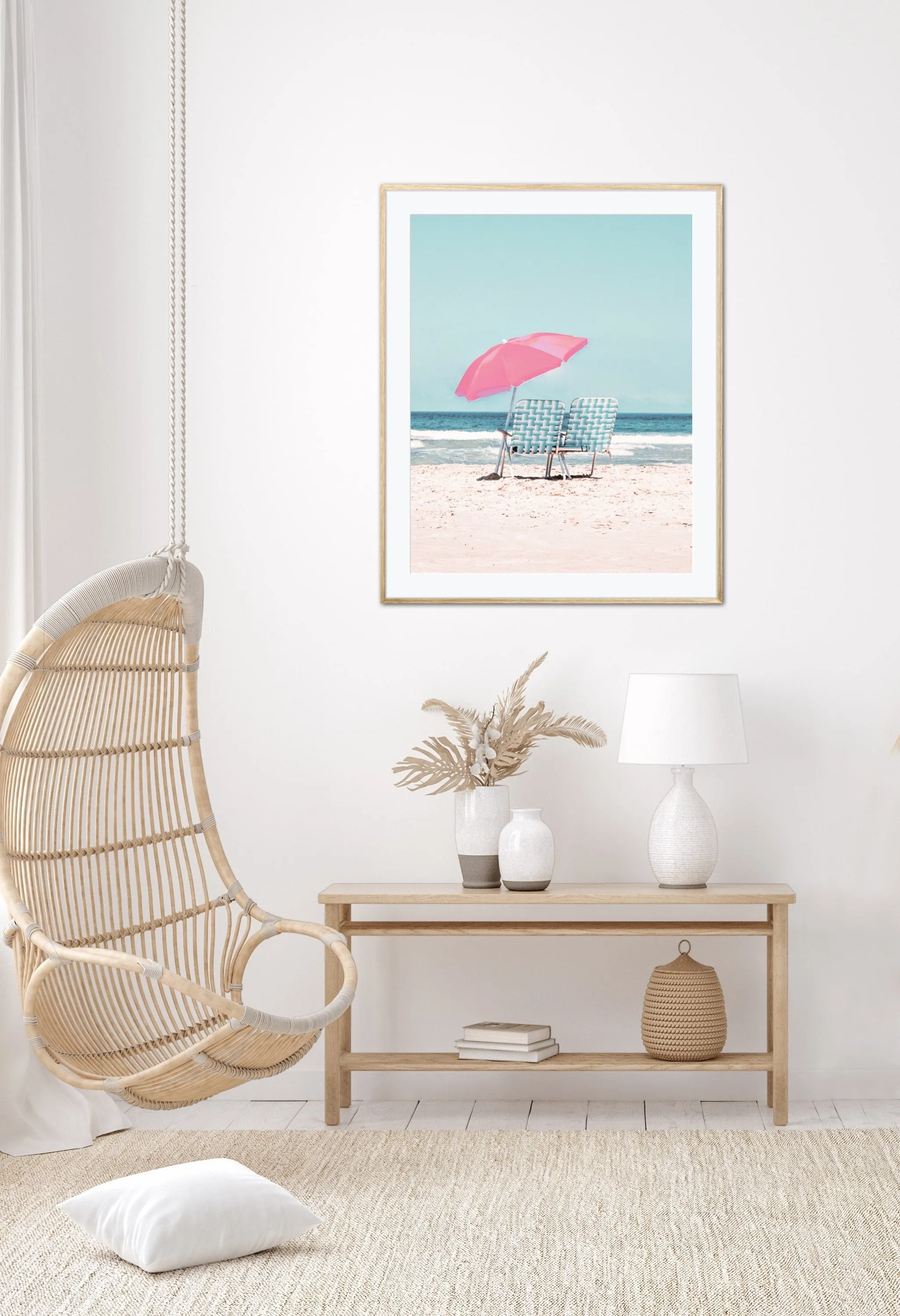 Beach Picture Set Of Two PRINTABLE WALL ART, Aerial Ocean Print, Coastal Wall Art, Pastel Beach Print, Blue Decor, Digital Download, Coastal Print Set, Surf Poster