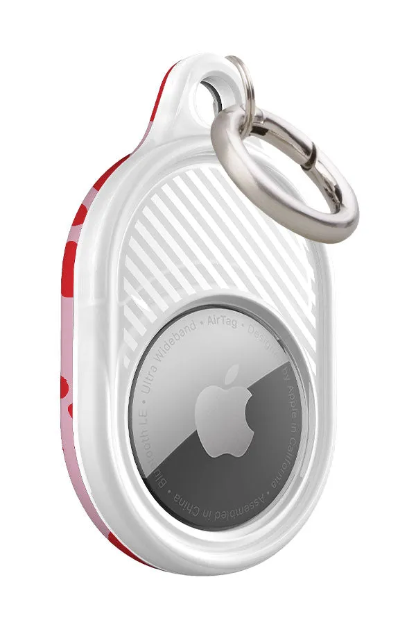 Big Hearts AirTag Case (Pink)