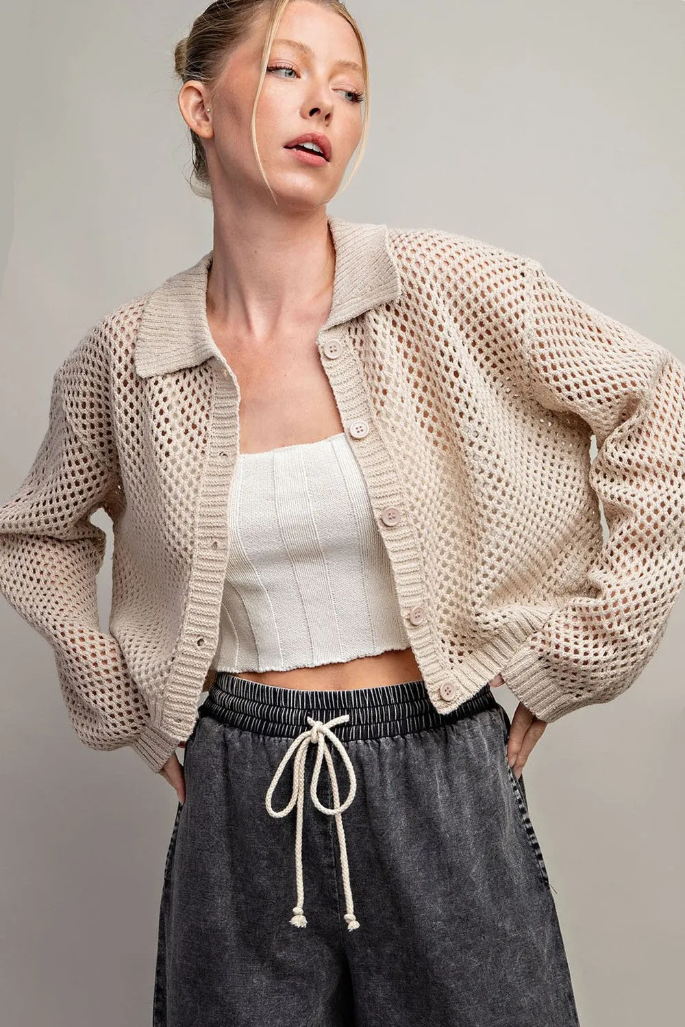 Bobbi Crochet Cardigan