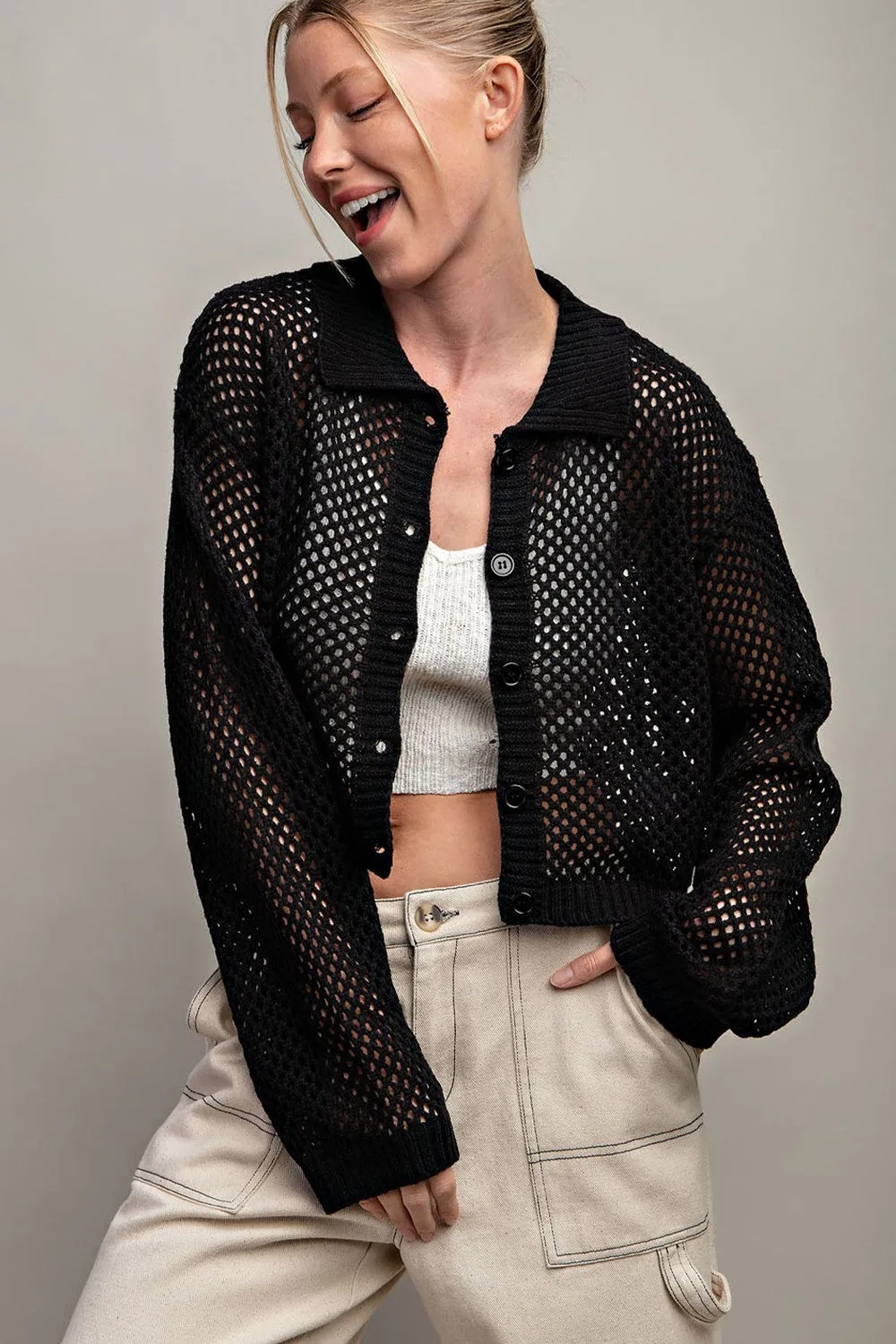 Bobbi Crochet Cardigan