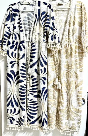 Boho Long Kimono