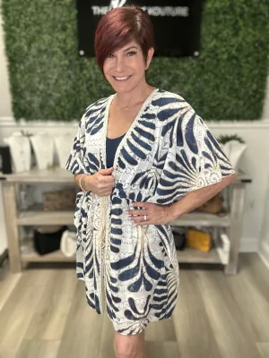 Boho Short Kimono