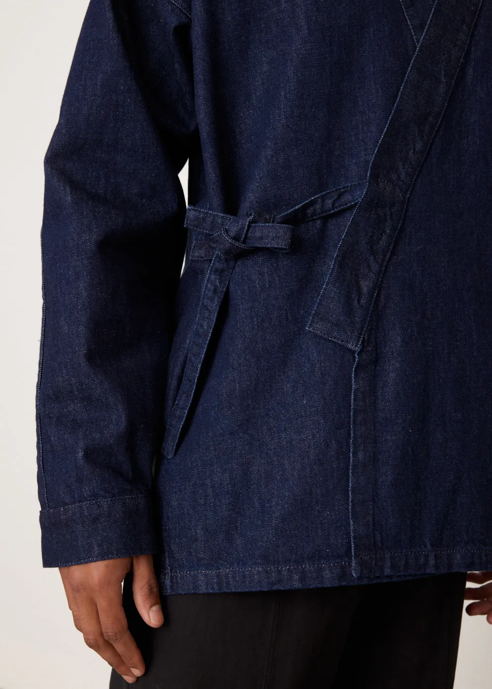 Boke Crest Denim Kimono