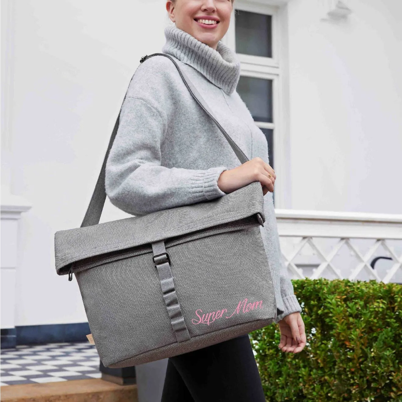 Borsa Multiuso capiente e leggera Super Mom