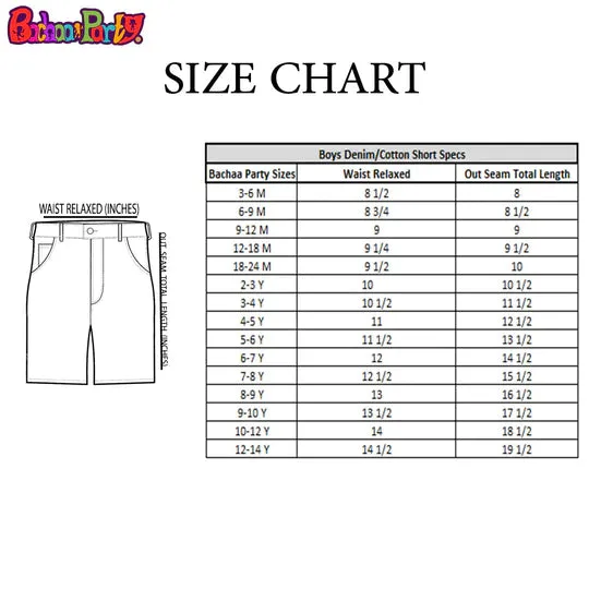 Boys Cotton Twill Short - Green