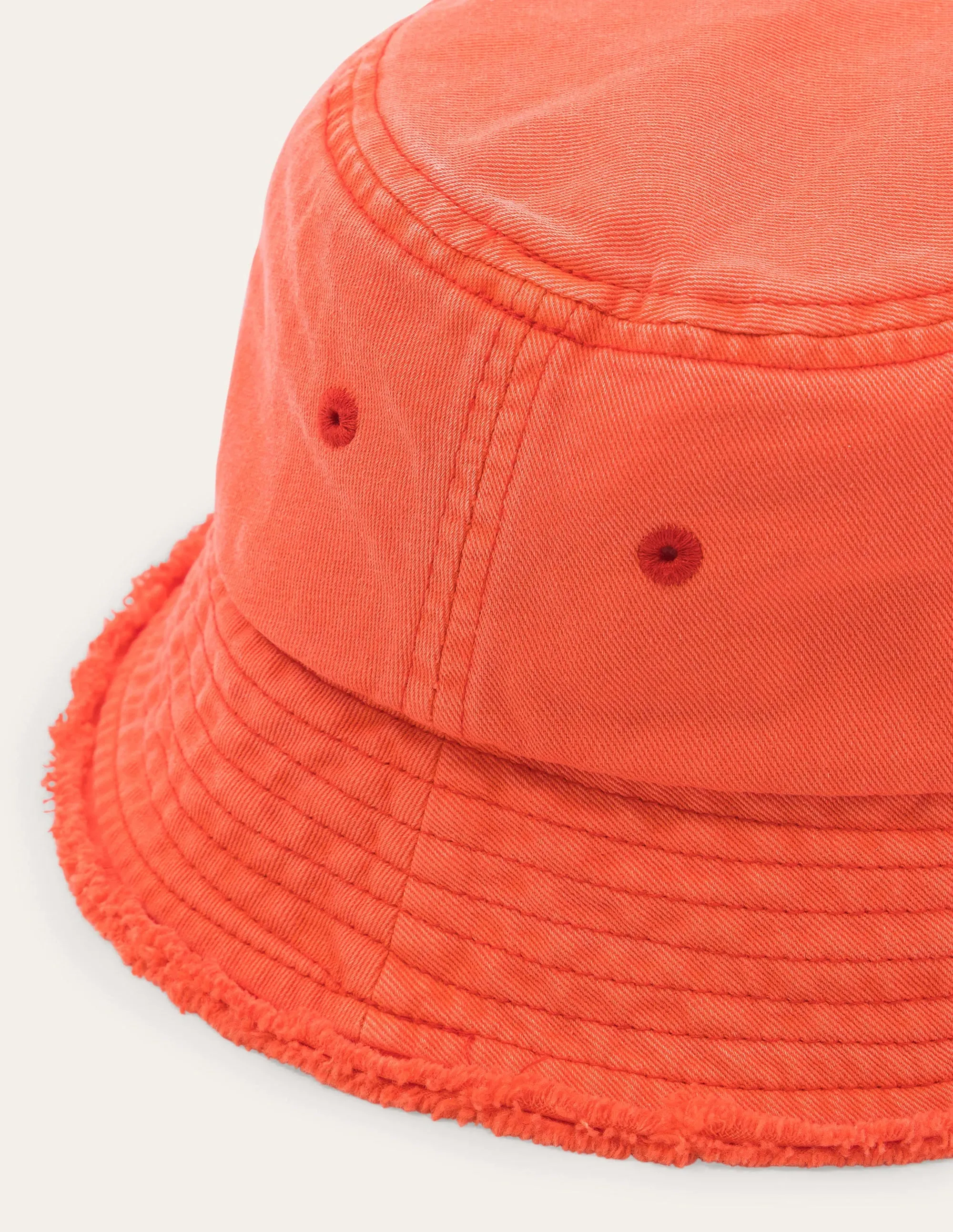 Bucket Hat-Mandarin red