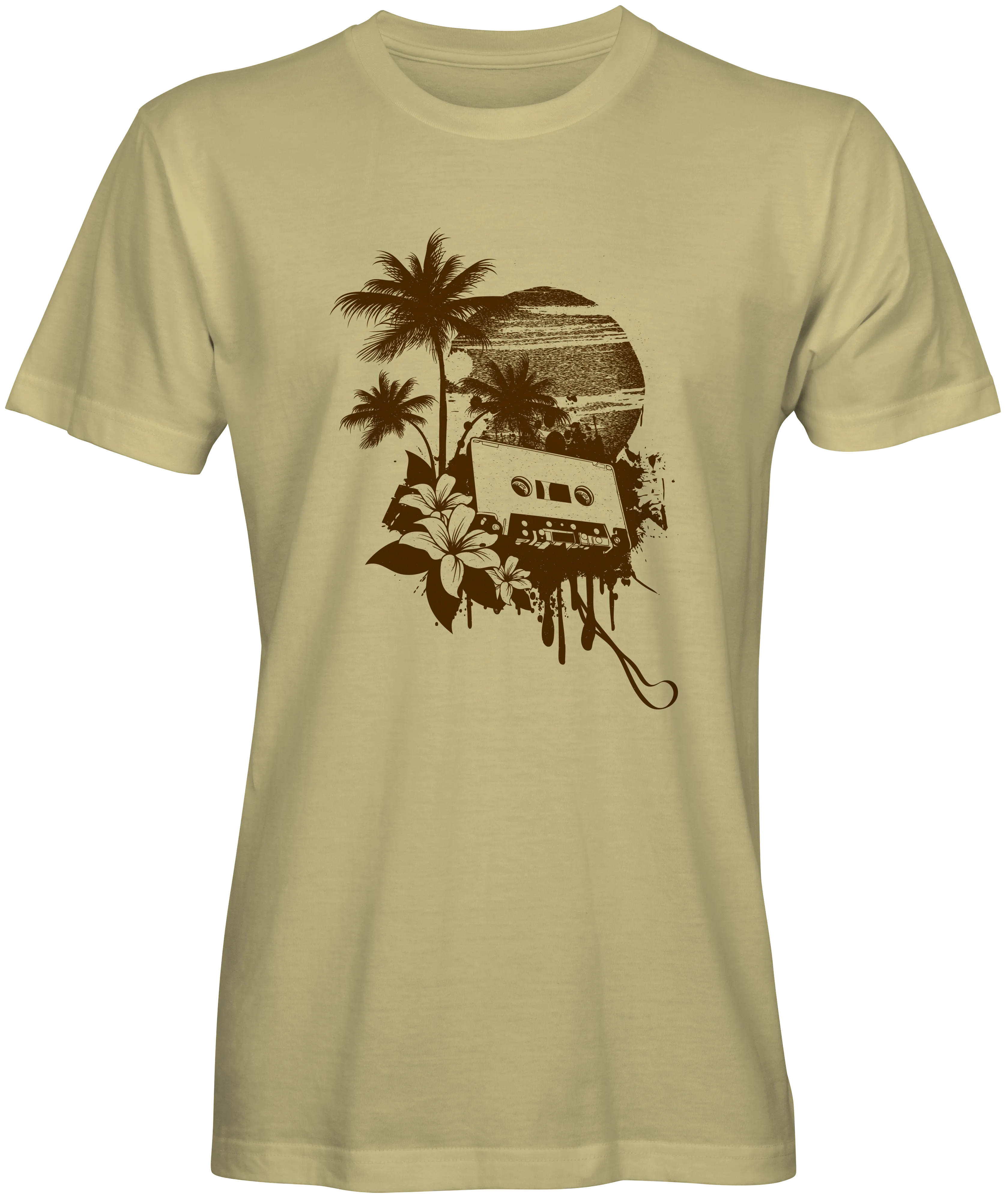 Cassette Sunset Graphic Tee