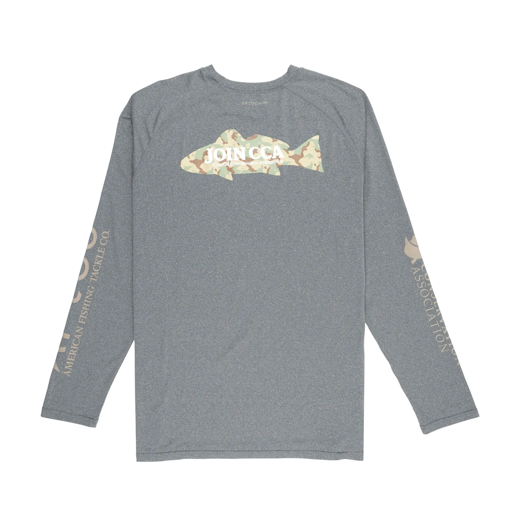 CCA Samurai Camo Fish LS Performance Shirt