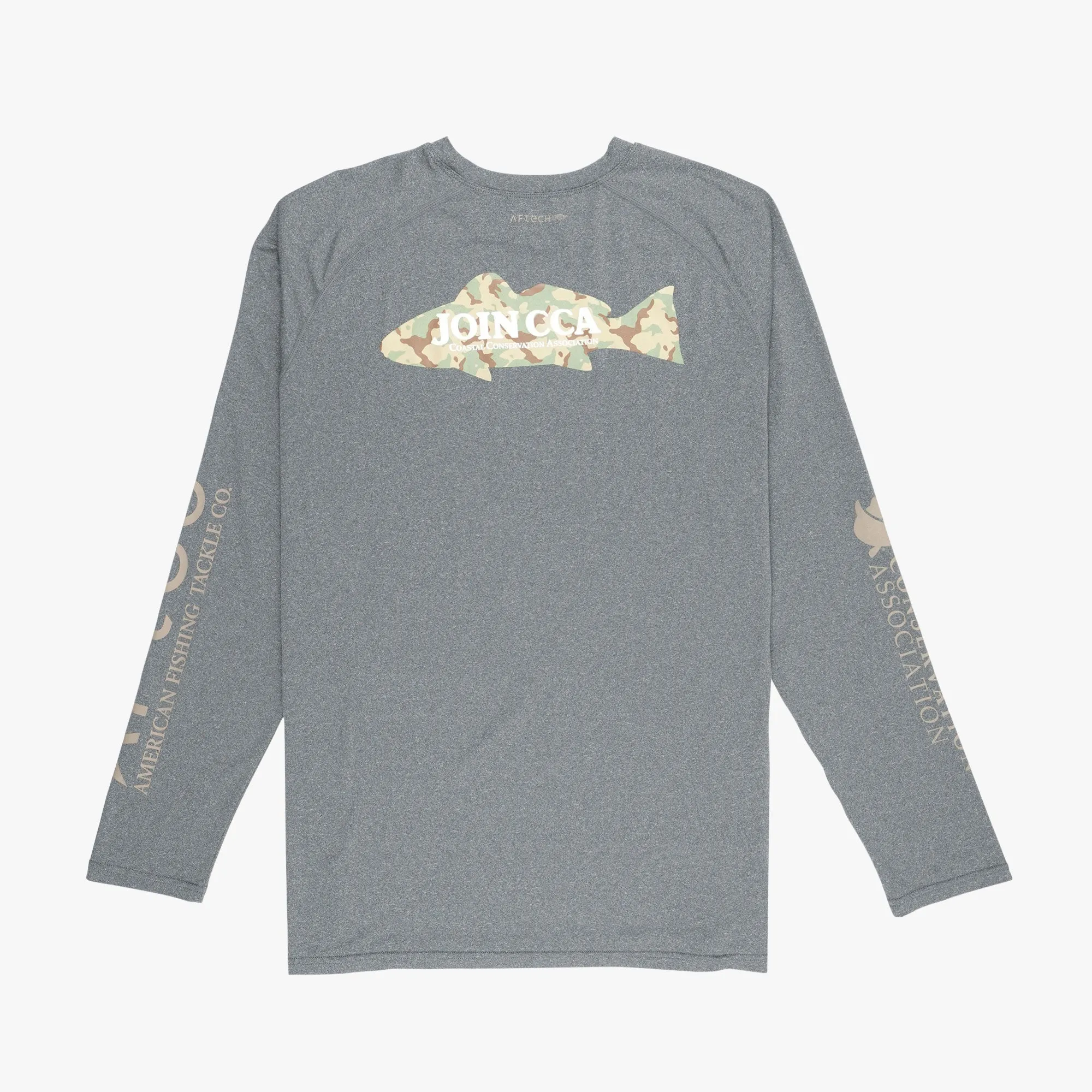 CCA Samurai Camo Fish LS Performance Shirt