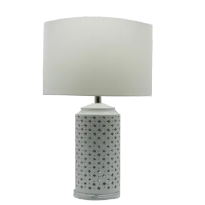 Coastal Table Lamp with Shade 75cm