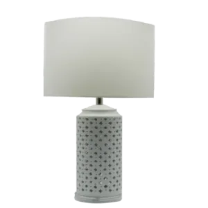 Coastal Table Lamp with Shade 75cm