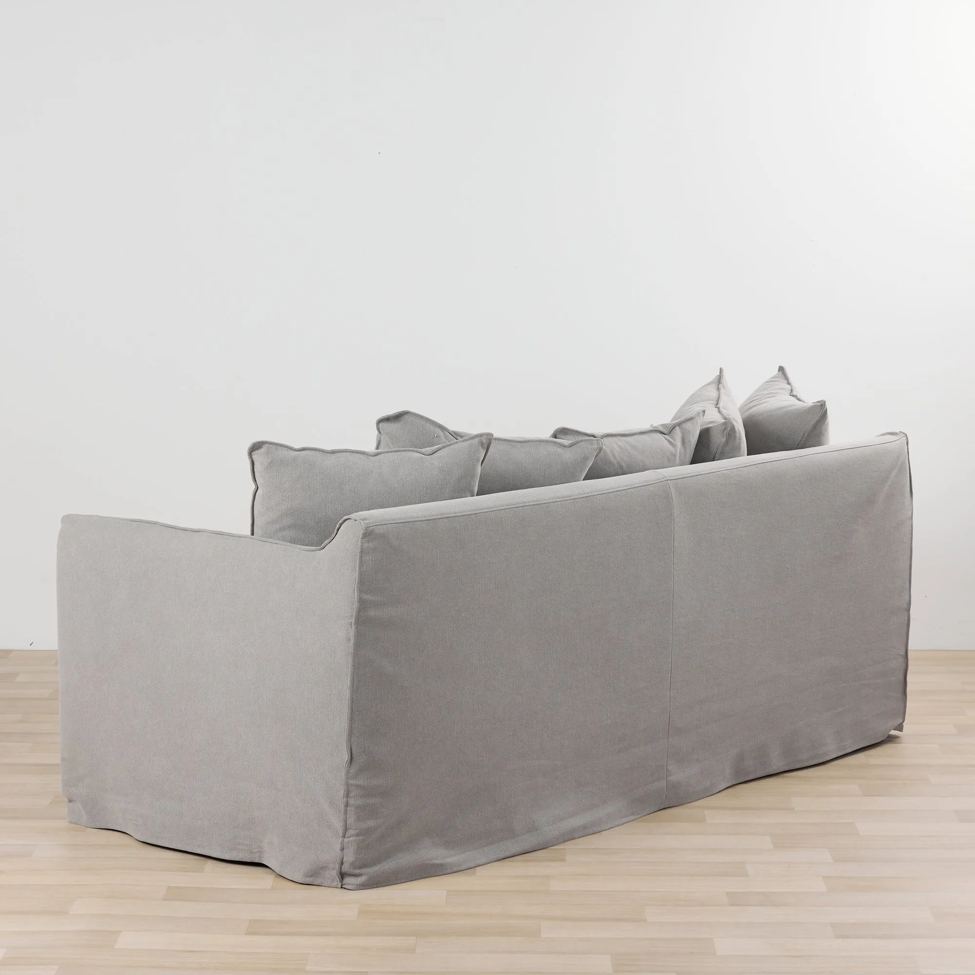 Cora 3-Seat Sofa - Grey
