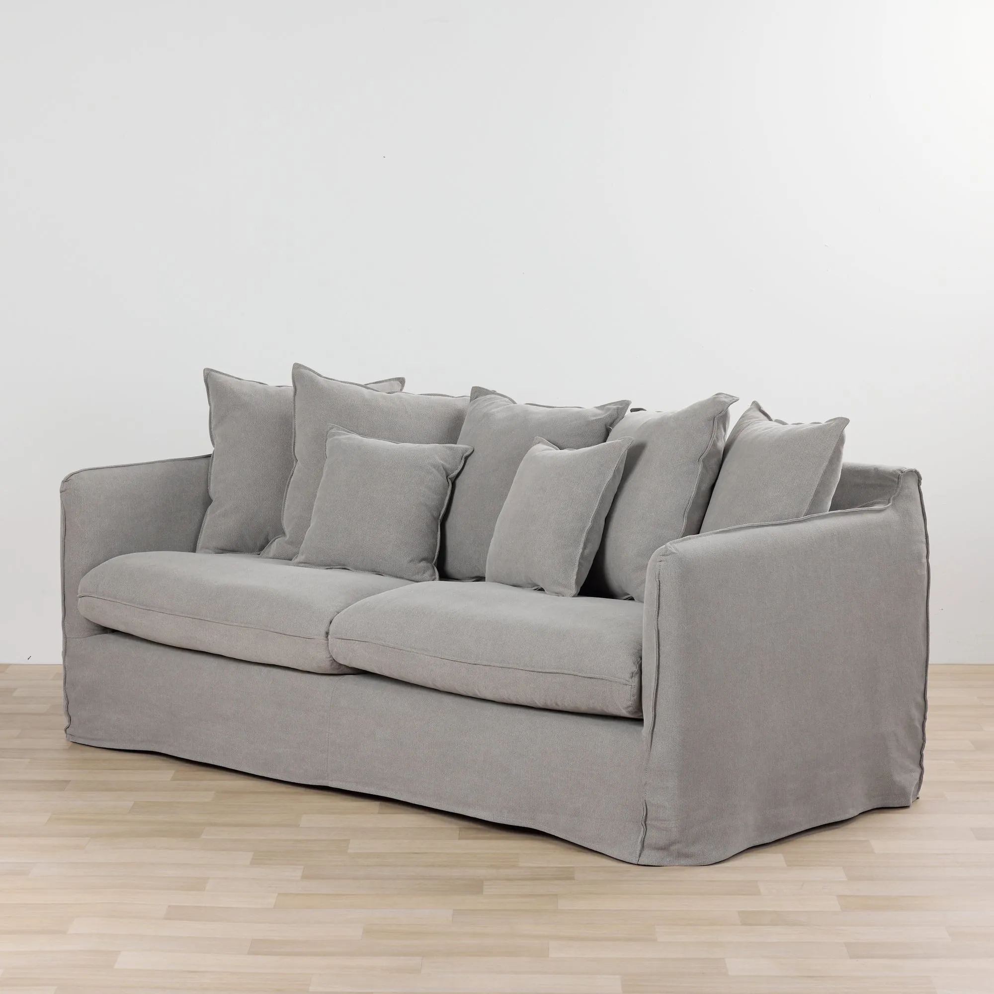 Cora 3-Seat Sofa - Grey