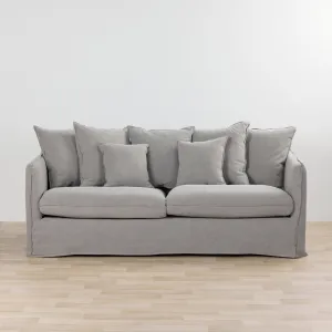 Cora 3-Seat Sofa - Grey