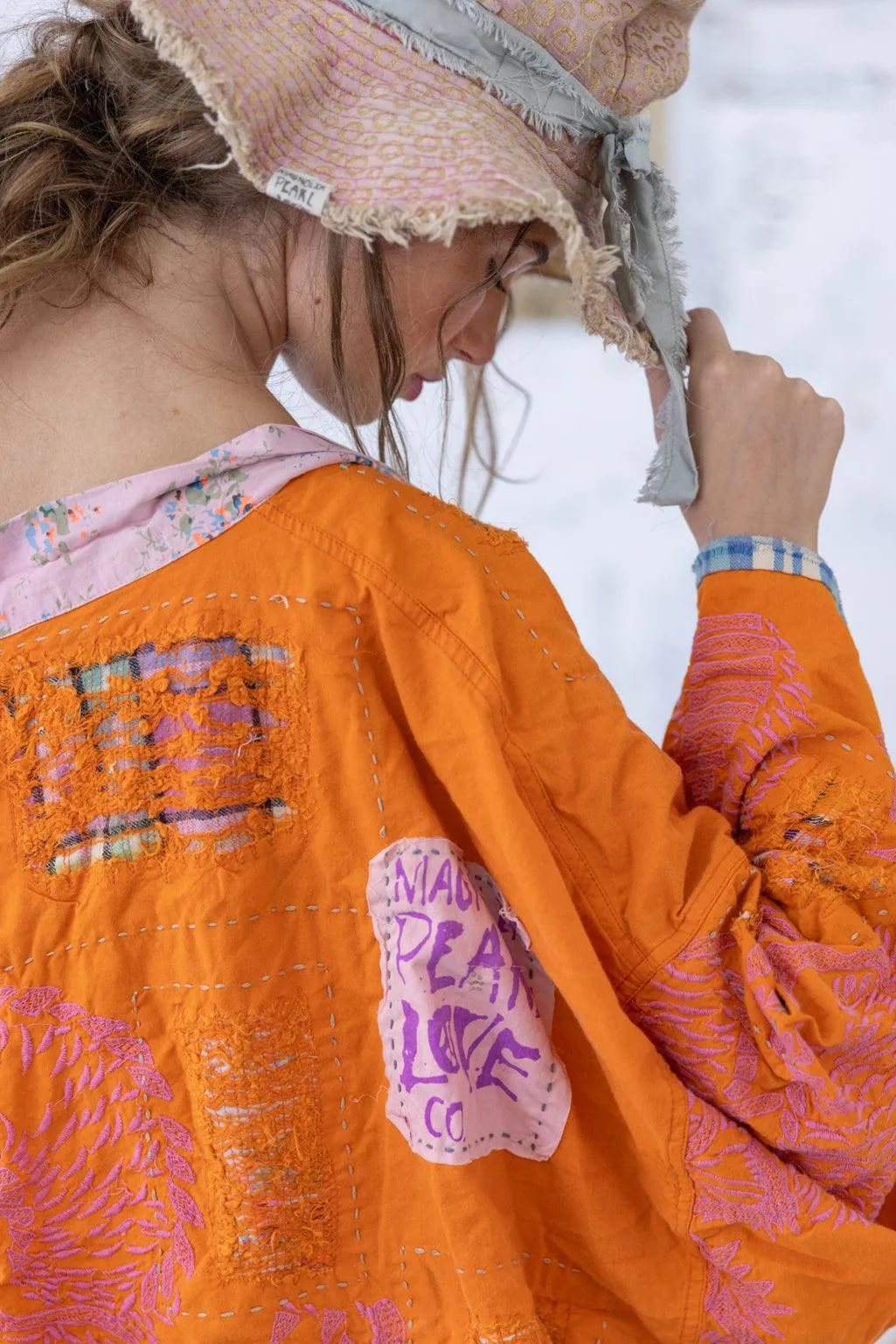 Dharma Dragon Embroidered Kimono