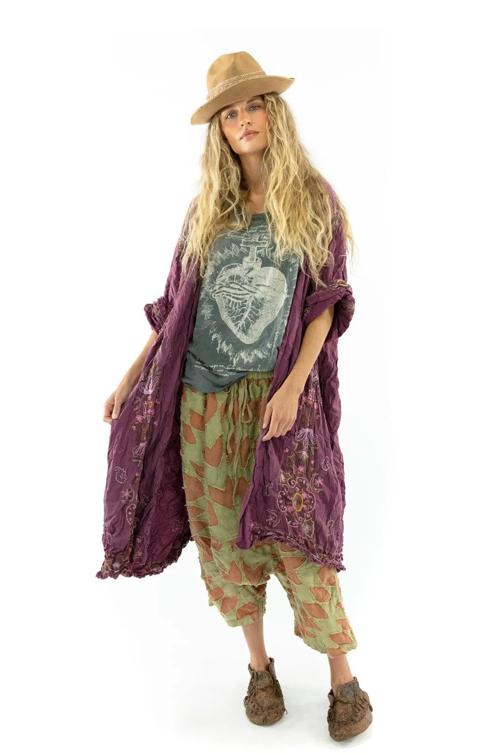 Embroidered Belinay Kimono