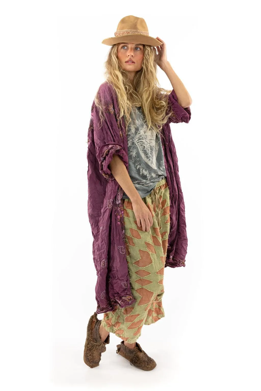 Embroidered Belinay Kimono