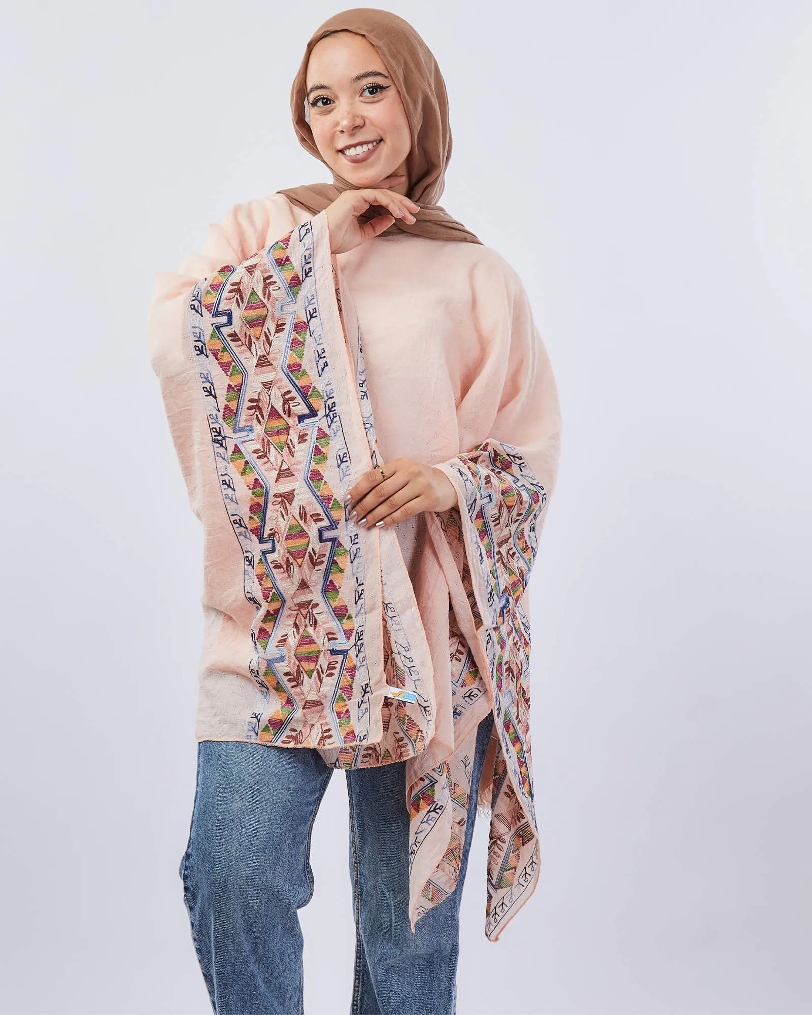 Embroidered  kimono