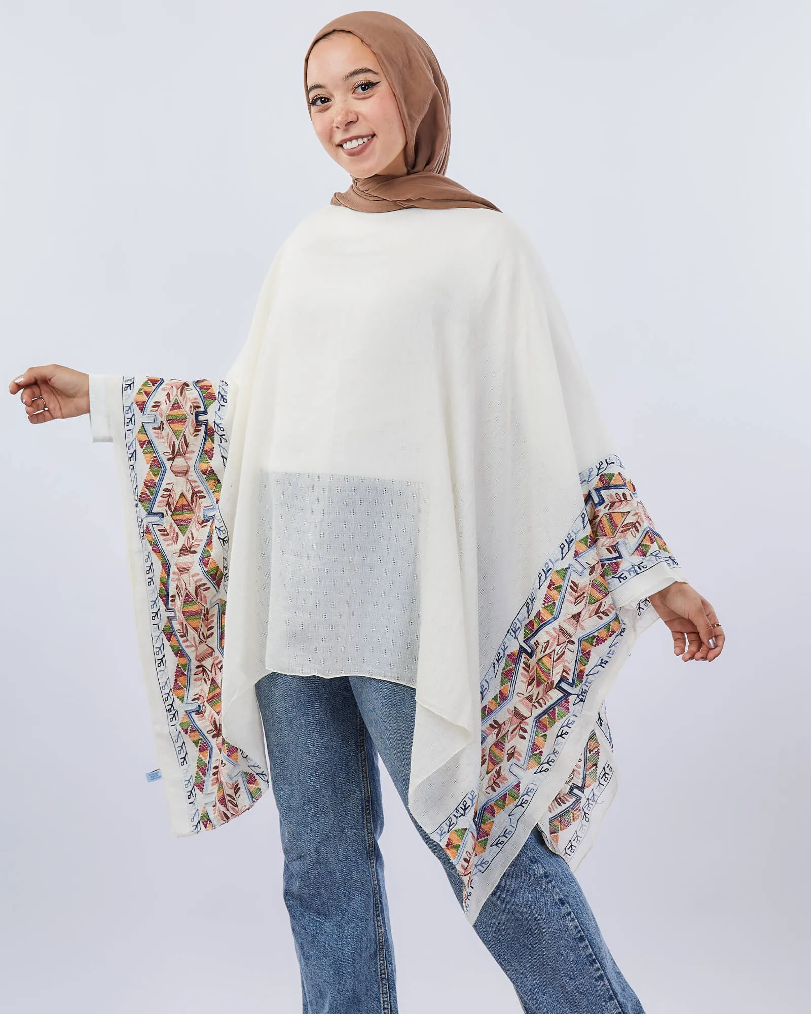 Embroidered  kimono