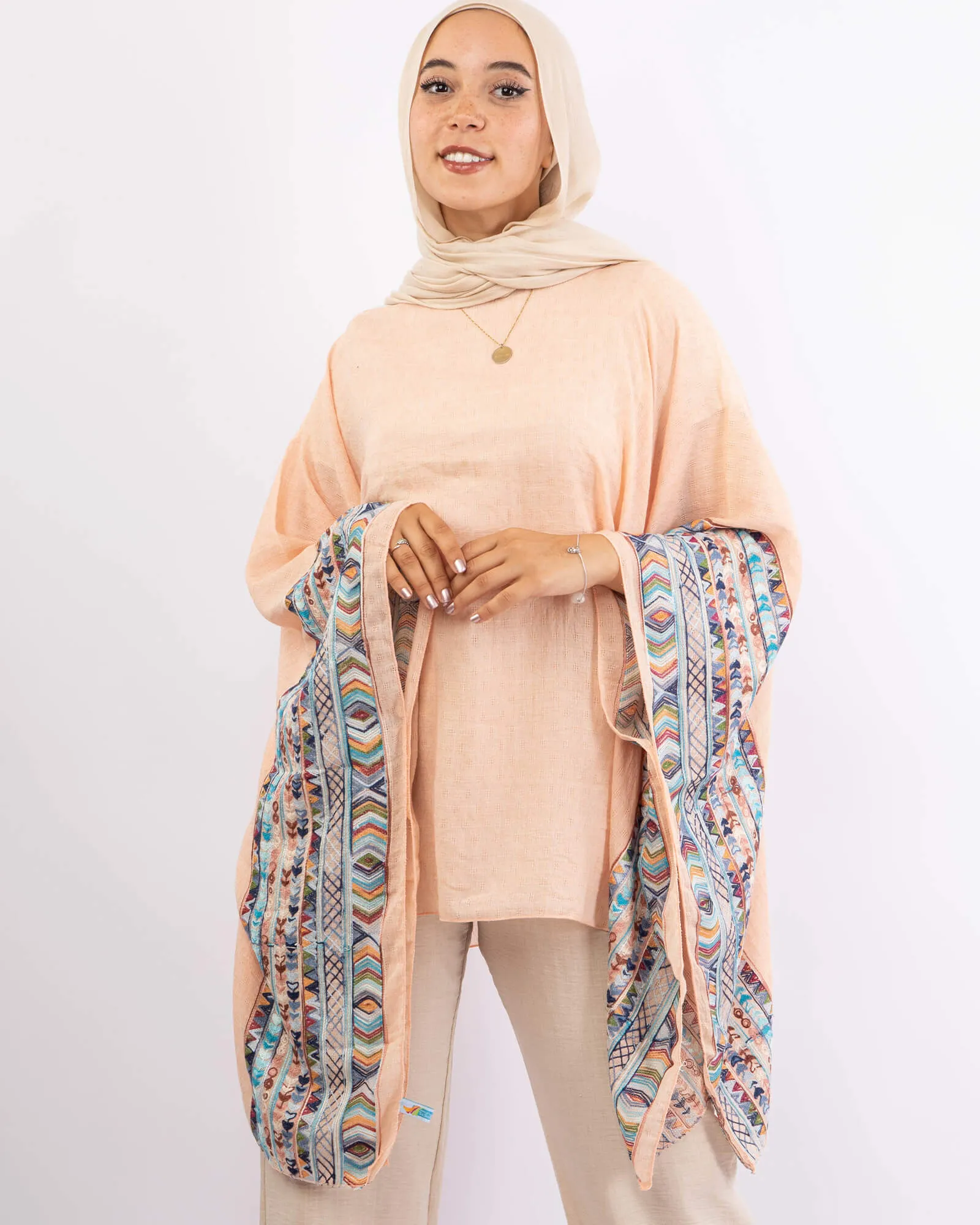 Embroidered  kimono