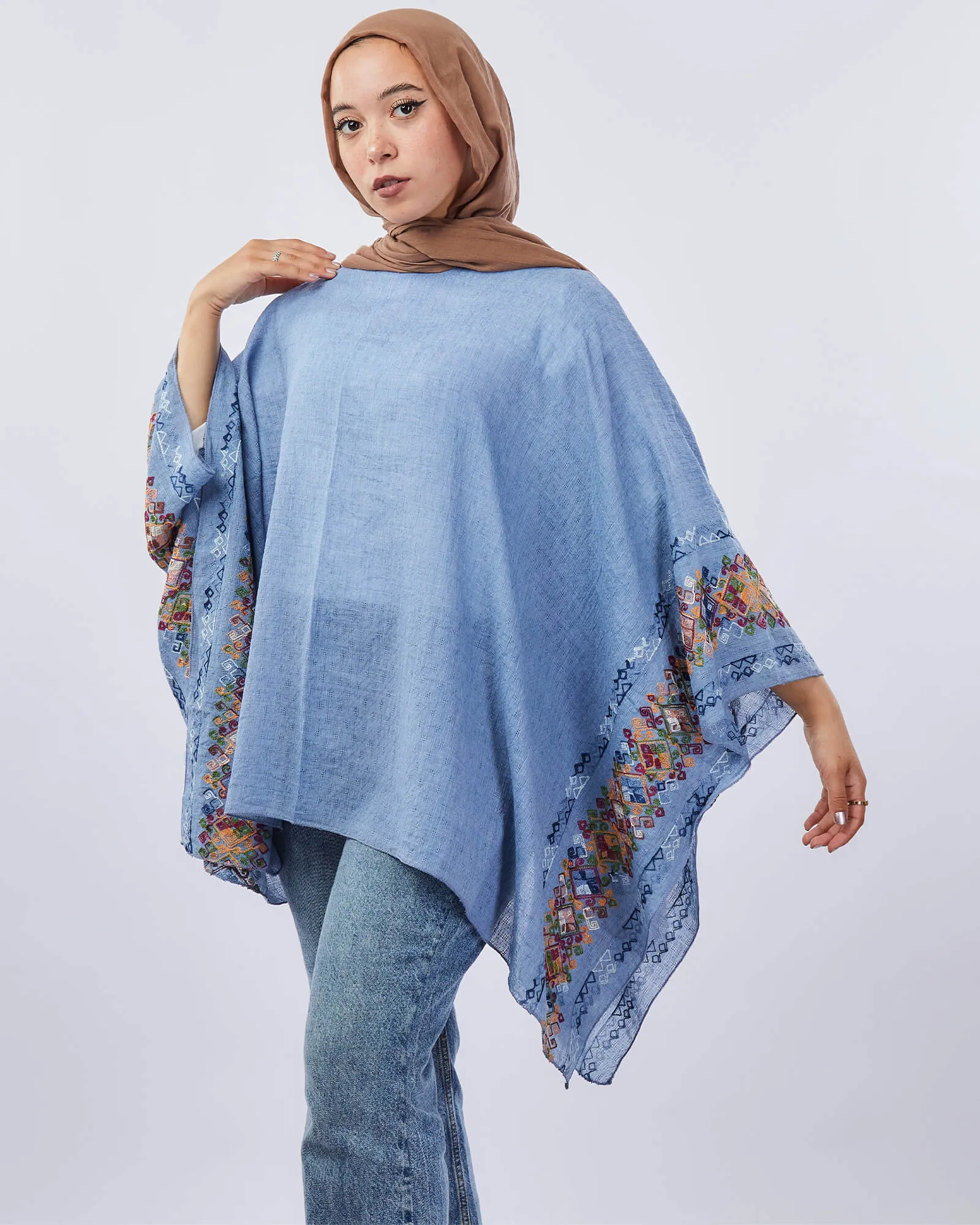 Embroidered  kimono