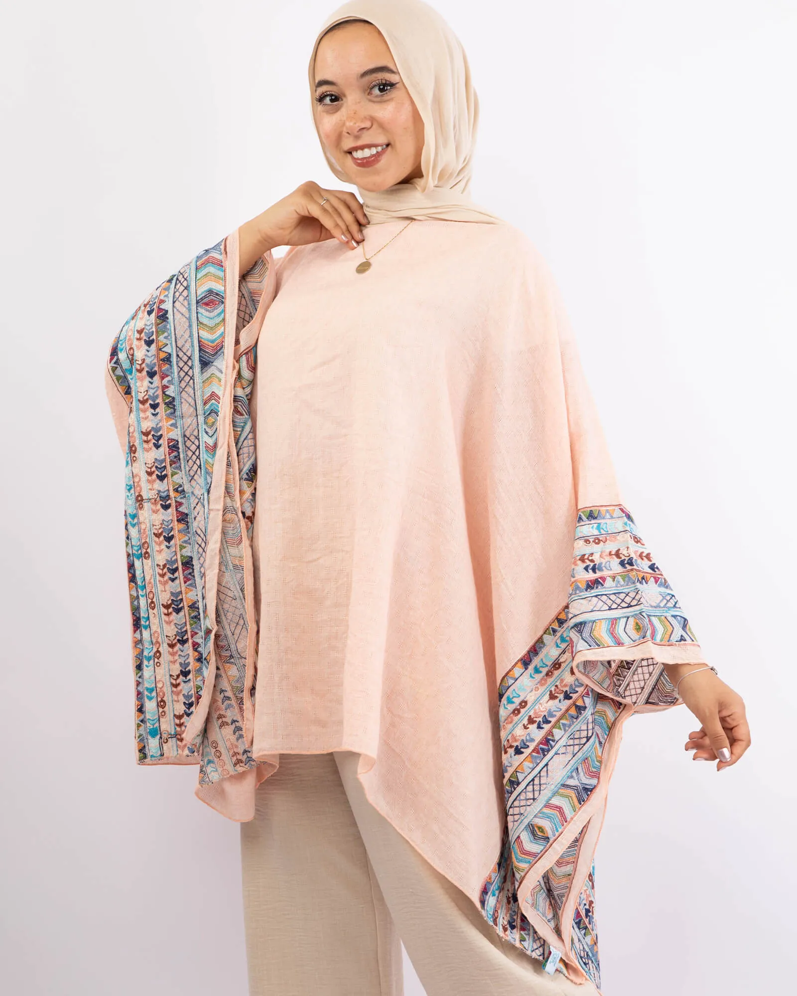 Embroidered  kimono