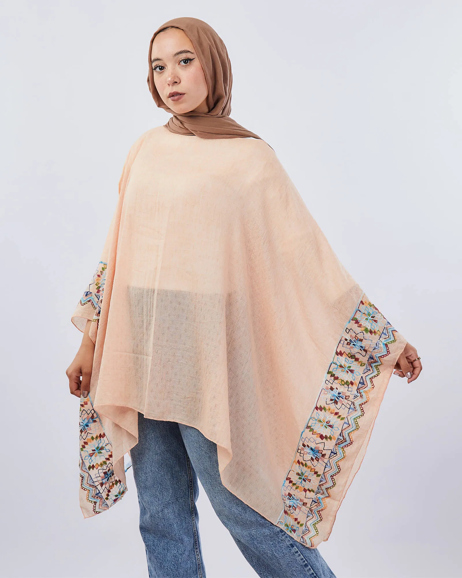 Embroidered  kimono