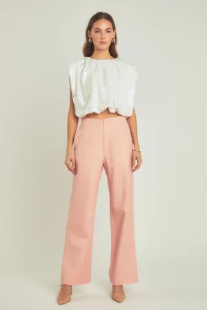 Endless Rose - Printed Foil Sleeveless Top