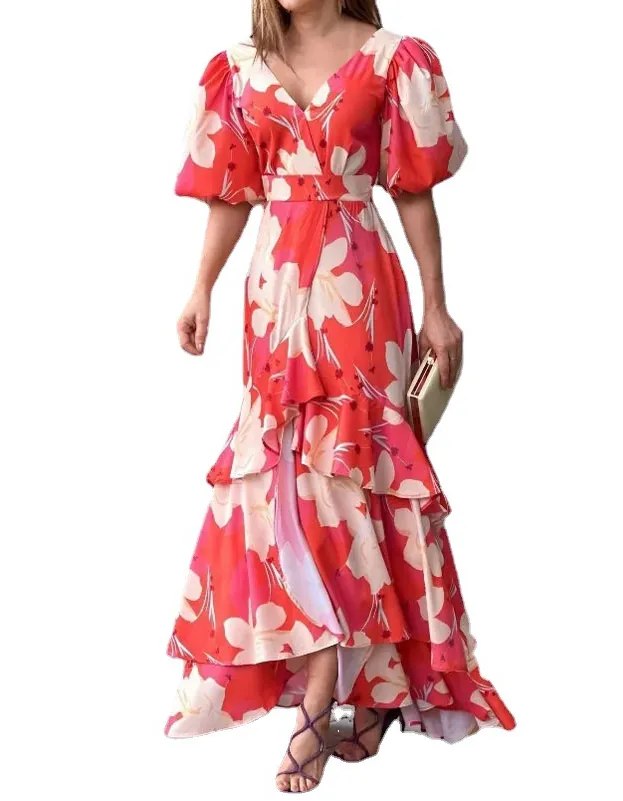 Fashion Casual Printed Dress