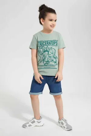 Green Dino T-Shirt