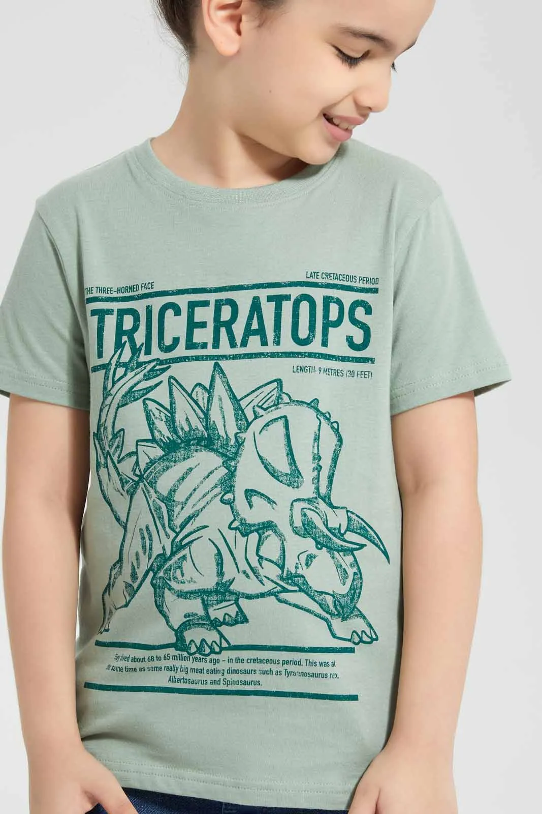 Green Dino T-Shirt