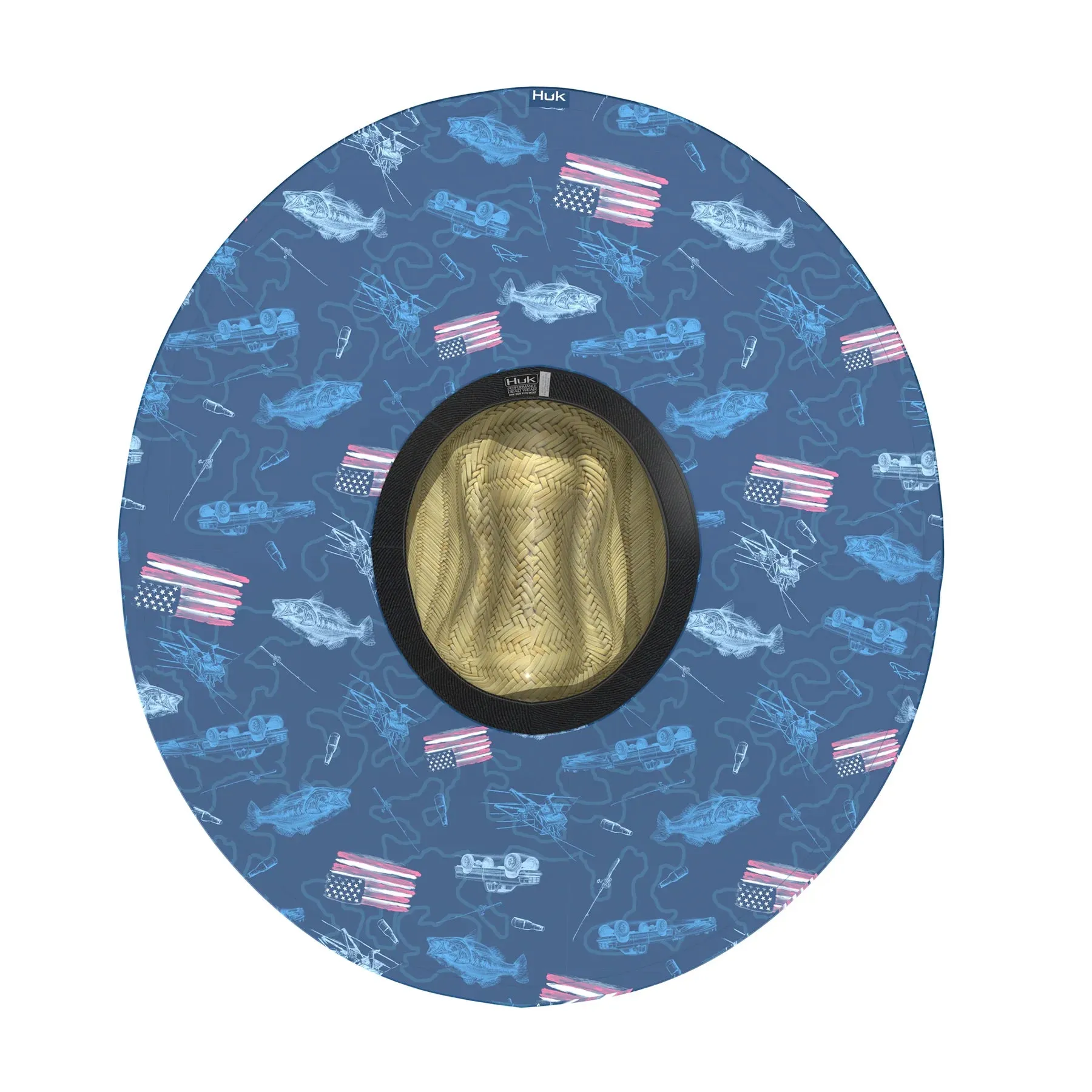 Huk | Americana Straw Hat
