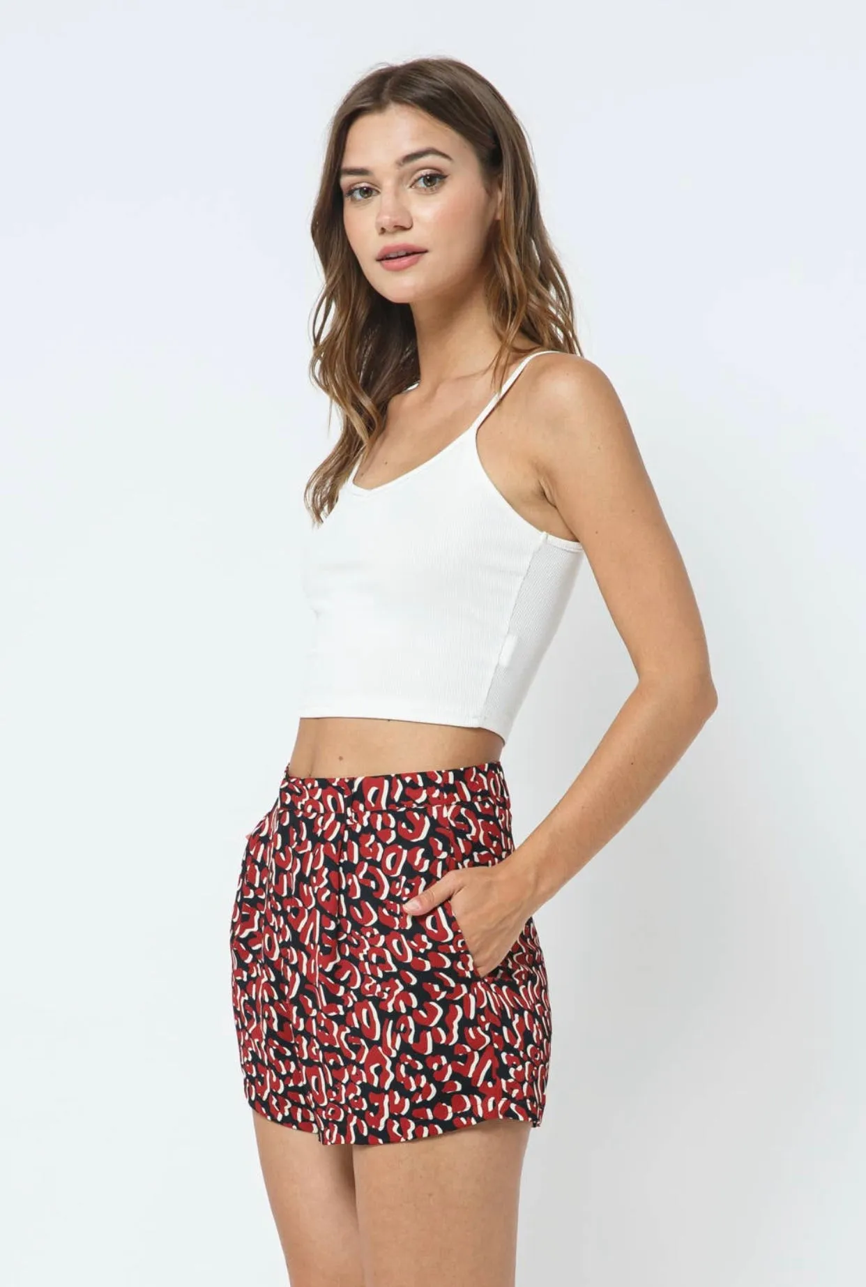 In the Jungle Leopard Shorts