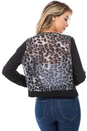 Leopard Cardigan