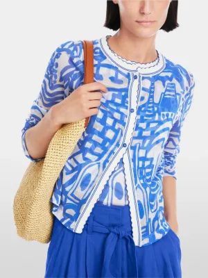 Lightweight Cardigan - Gentian (Blue)