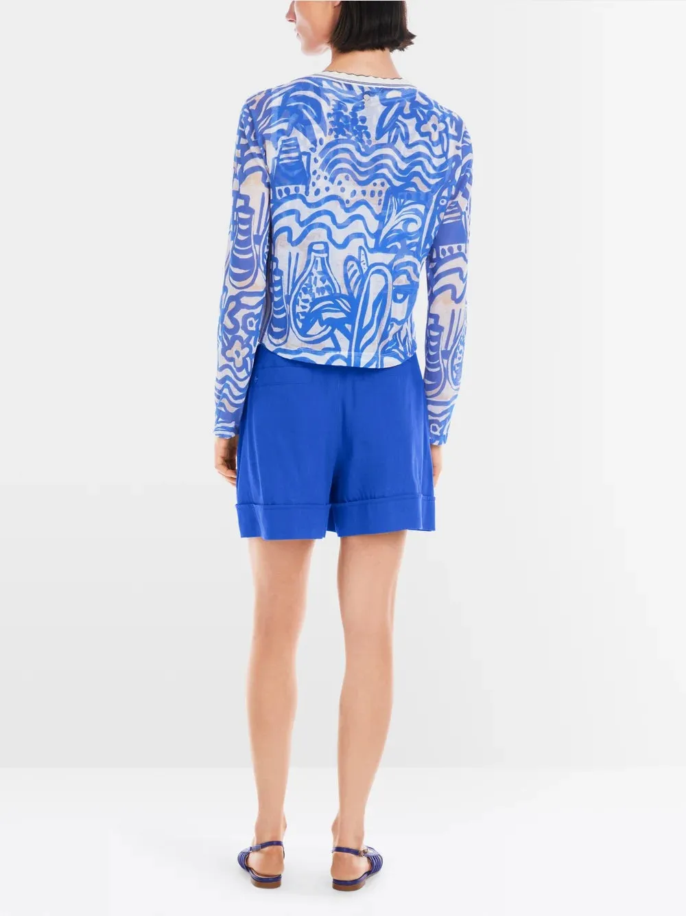 Lightweight Cardigan - Gentian (Blue)