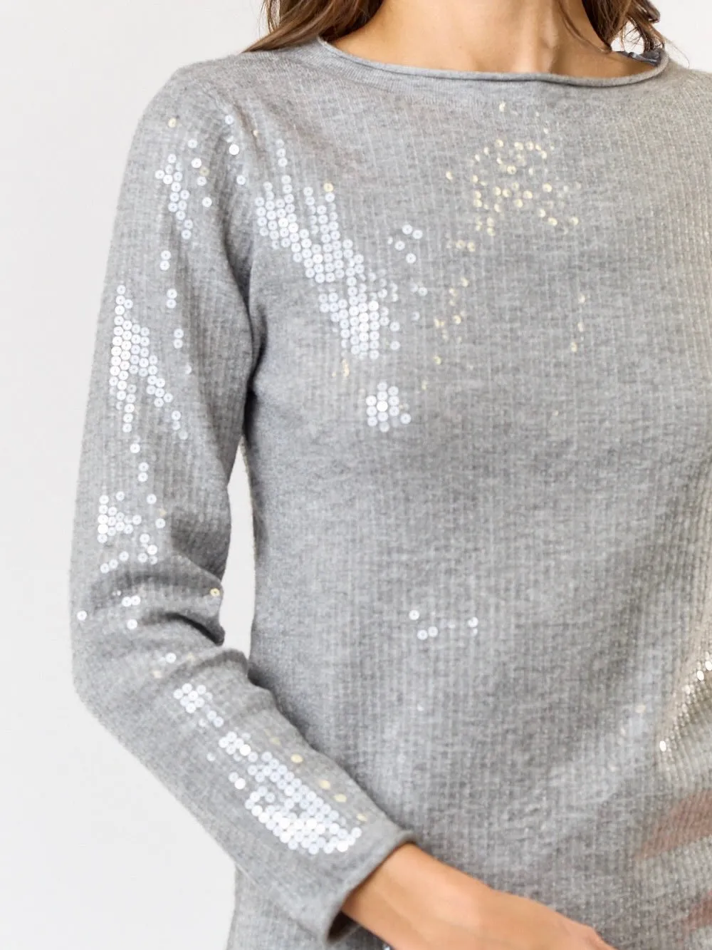 Maddie Sequin Top