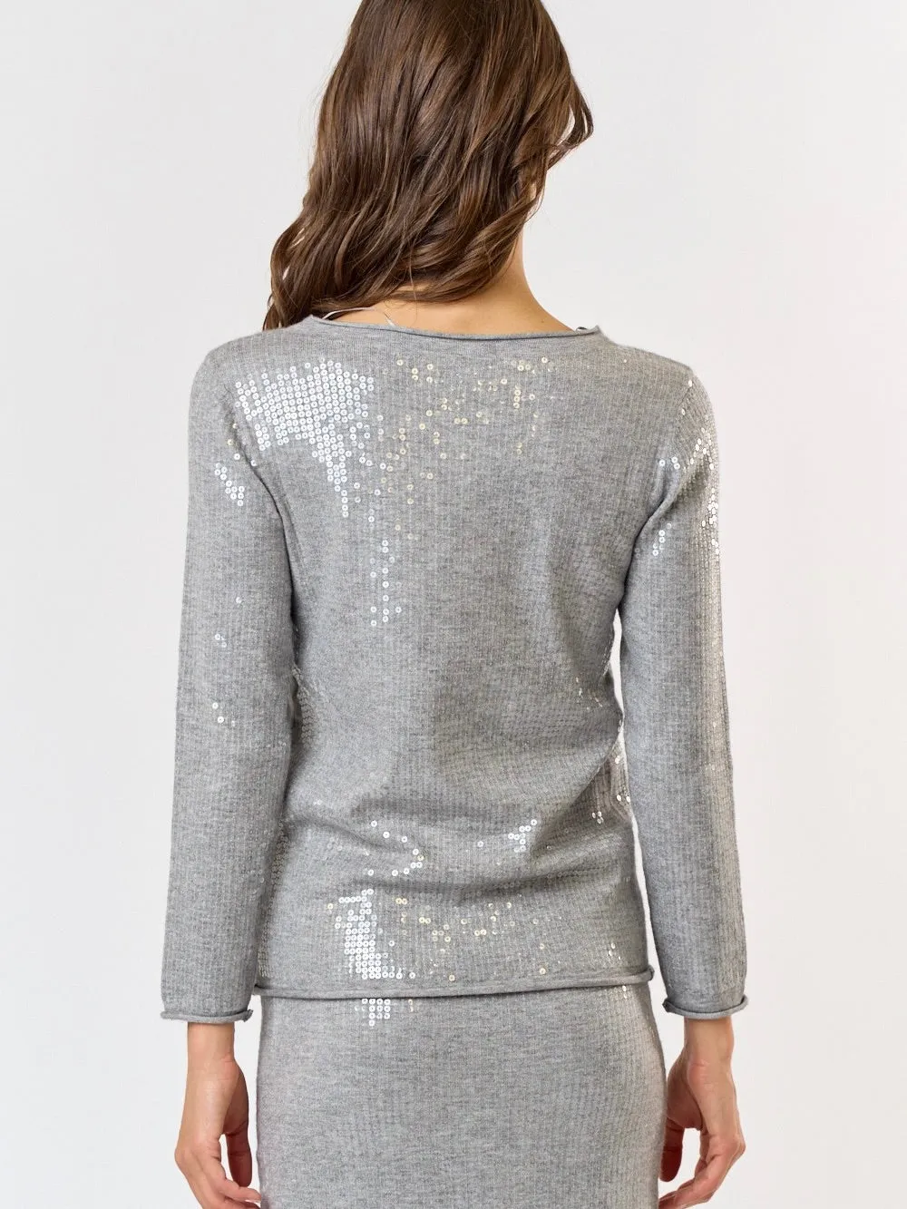 Maddie Sequin Top