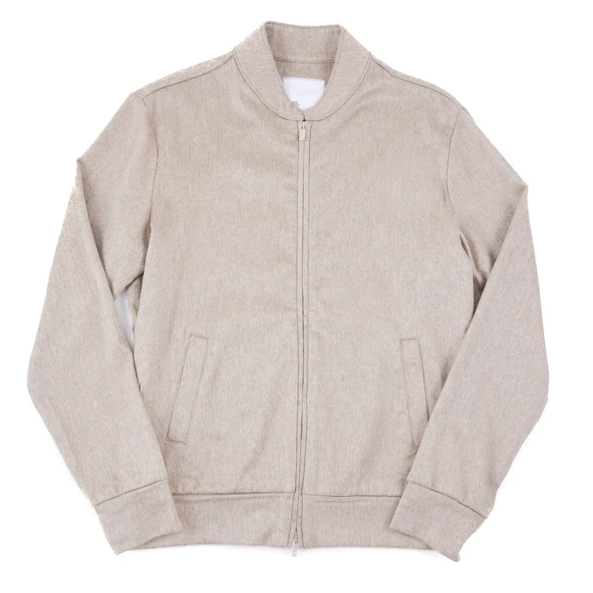 Marco Pescarolo Cashmere Jacket with Baseball Collar