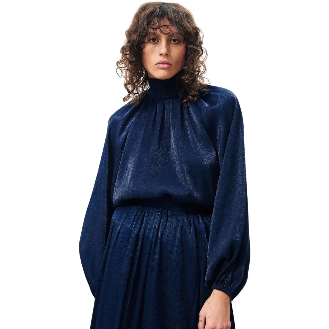 Nika Blouse (Marine Blue)