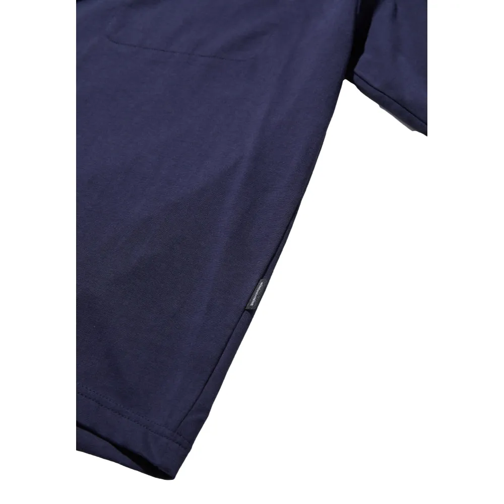 NINE POINT NINE BREEZE TECH POCKET SS TEE-BLACK