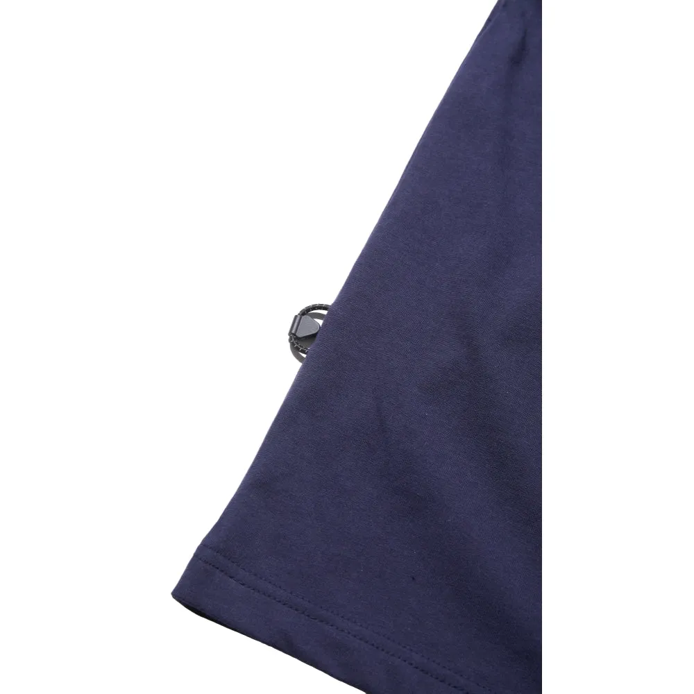NINE POINT NINE BREEZE TECH POCKET SS TEE-BLACK