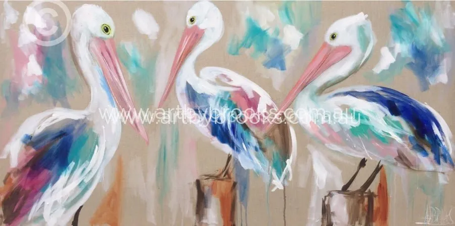 Perfectly perched - art print
