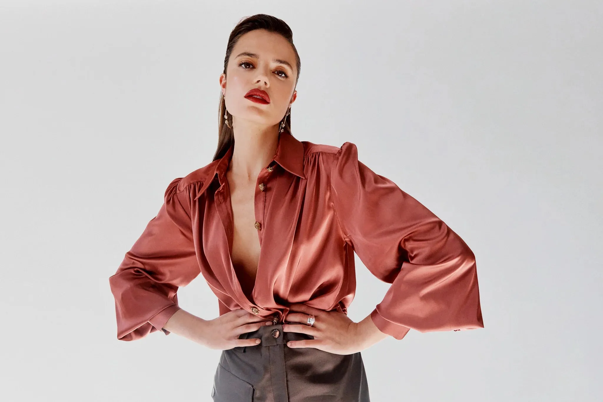 Regal Shirt - Rose