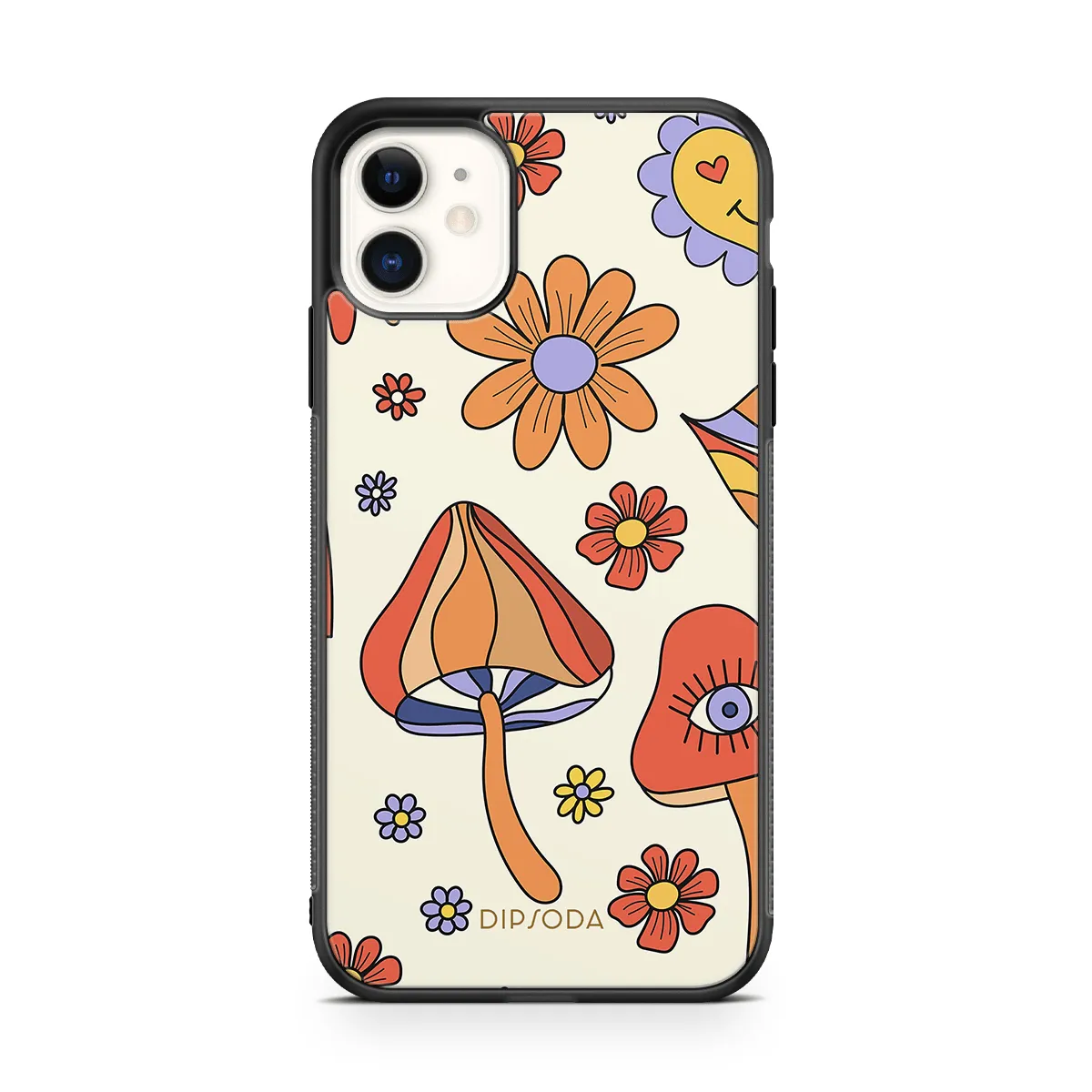 Retro Things Rubber Phone Case