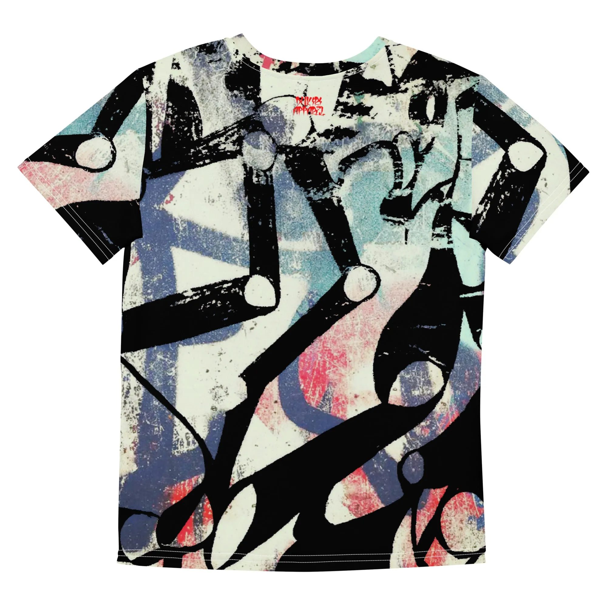 Robot Arms Graffiti Youth crew neck t-shirt
