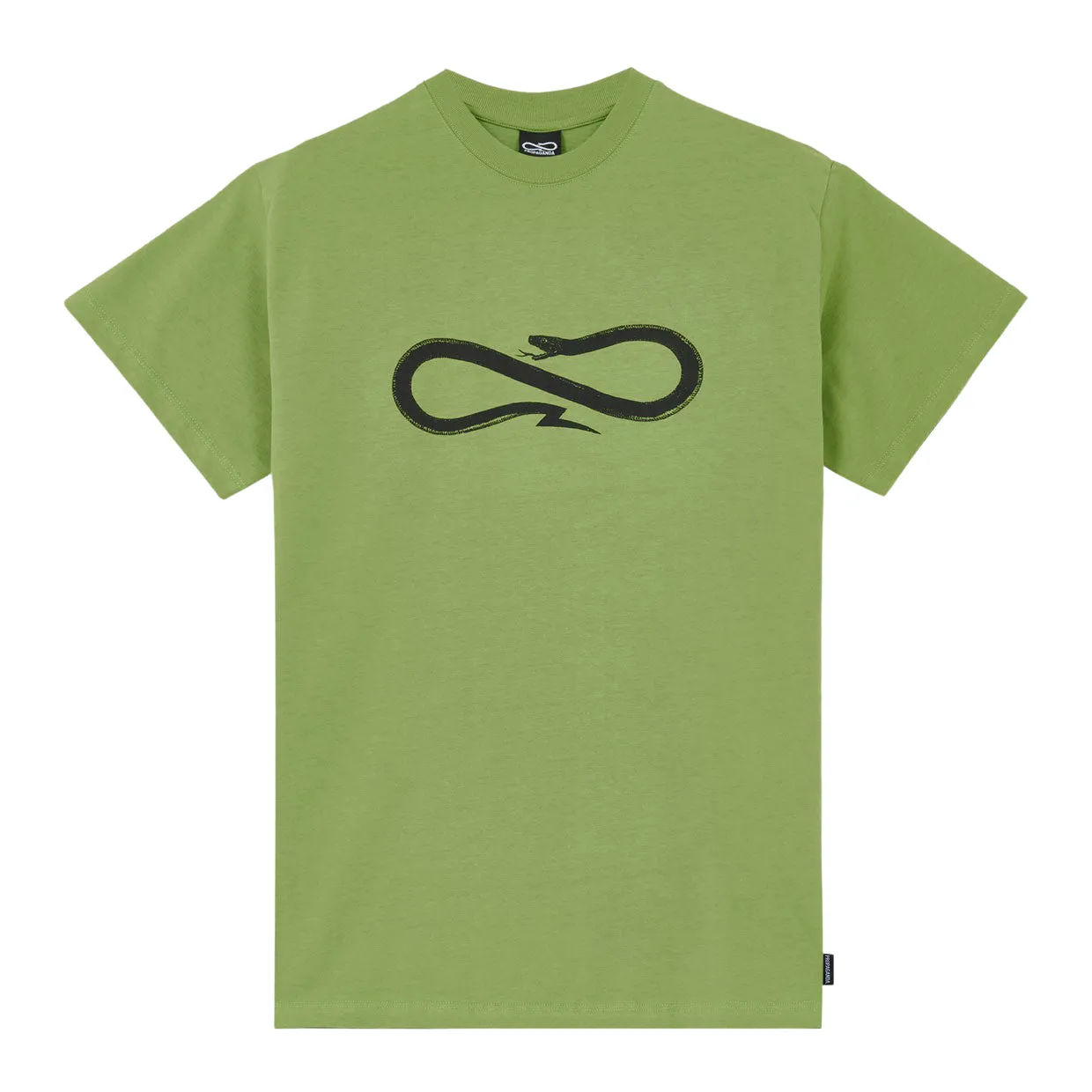 T-shirt Logo Propaganda Verde / Nero
